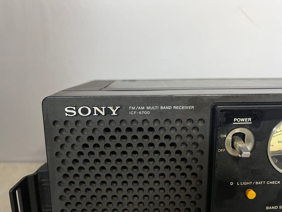 SONY ICF-6700 マルチバンドレシーバー ラジオ ジャンク品