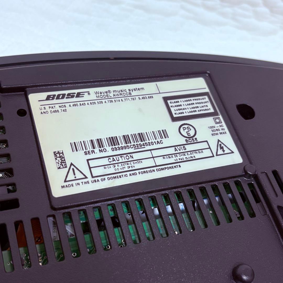【名機】BOSE Wave Music System AWRCCB CDラジオ