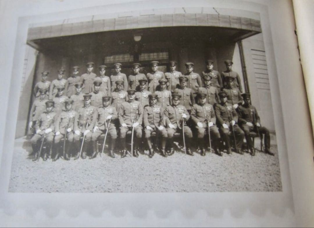 旧日本軍　昭和14年　甲種幹部候補生　仙台陸軍教導学校　第三中隊直筆寄せ書き戦前