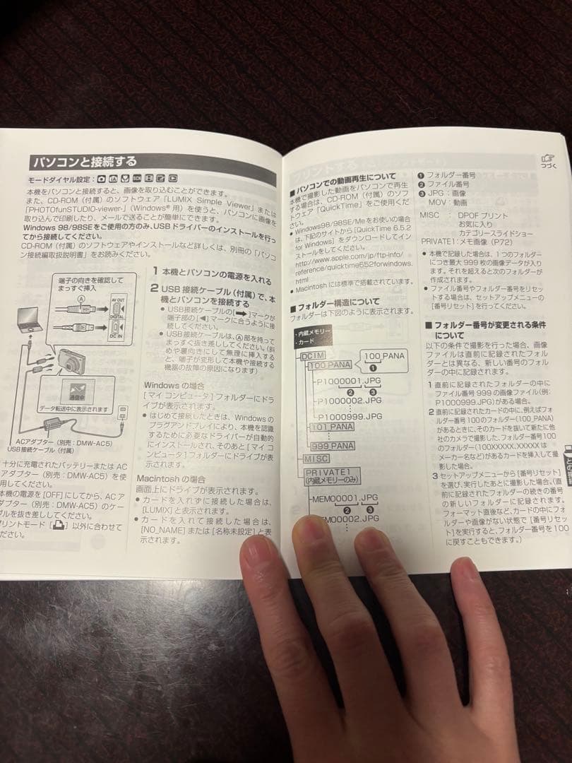 LUMIX fx33 ホワイト　付属品、箱　　SDカード付き