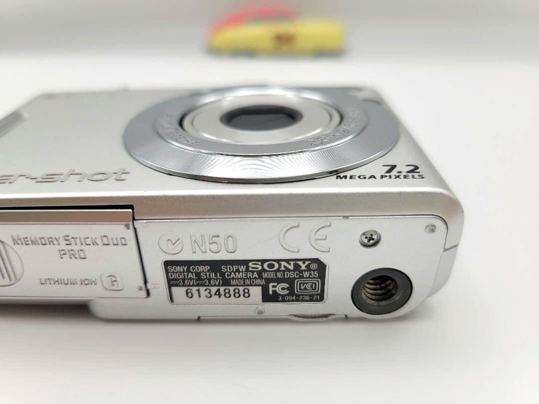 SONY Cyber-shot DSC-W35 コンパクトデジタルカメラ