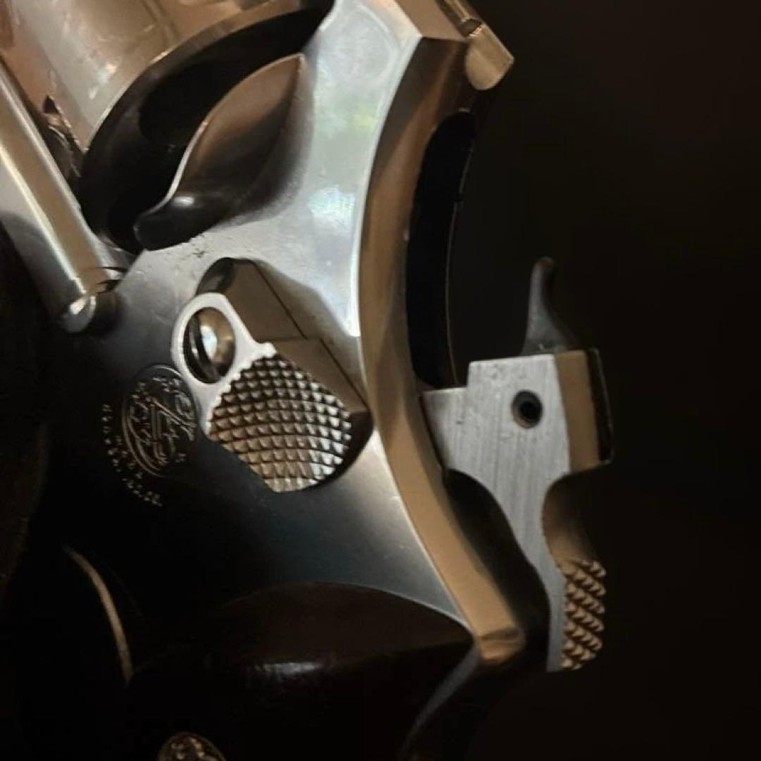 ま*ん様 モデルガン　スミス&ウェッソン チーフスペシャル 木製グリップ