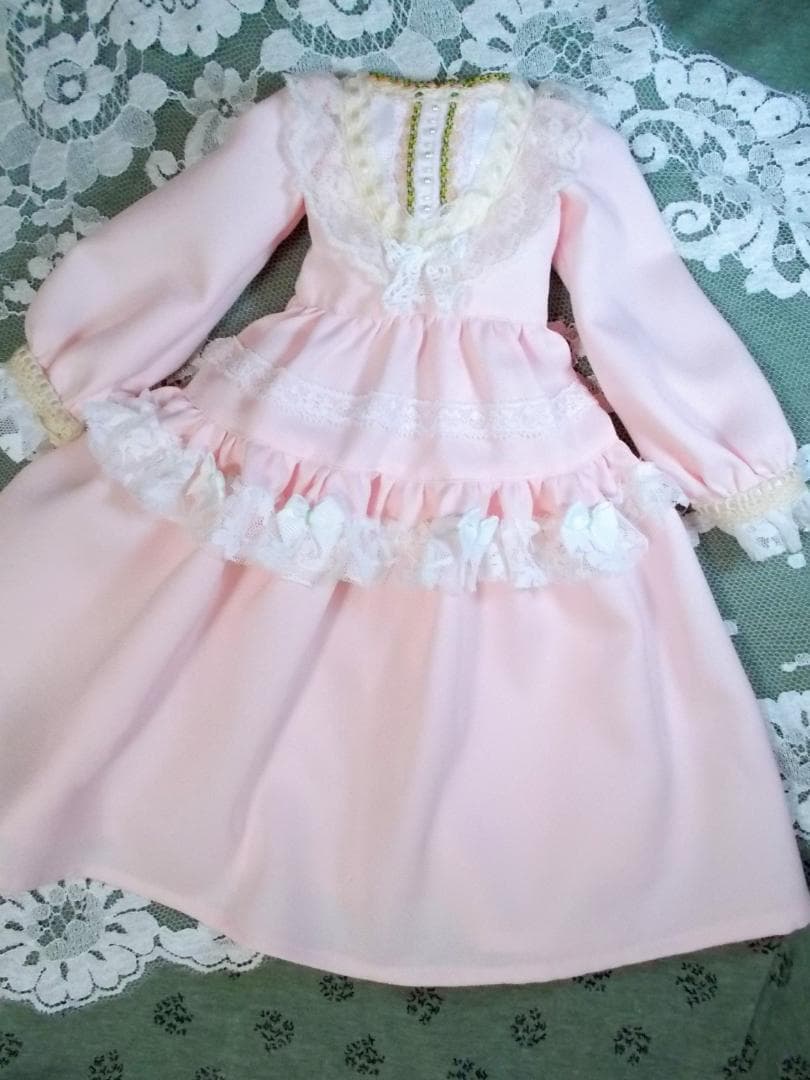 SD13 ドレスセット ピンク×白