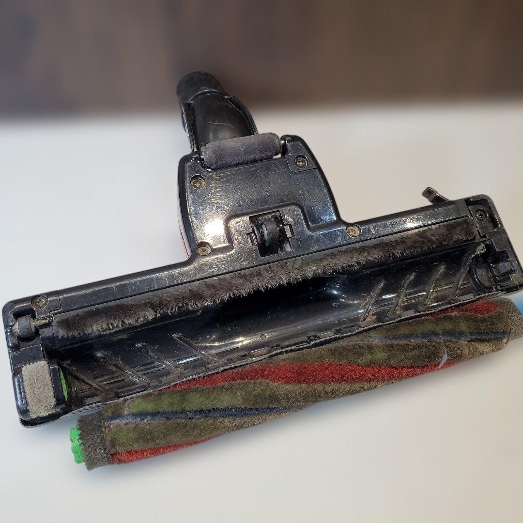 希少　赤レッド　日立　掃除機　ヘッド　回転ブラシ