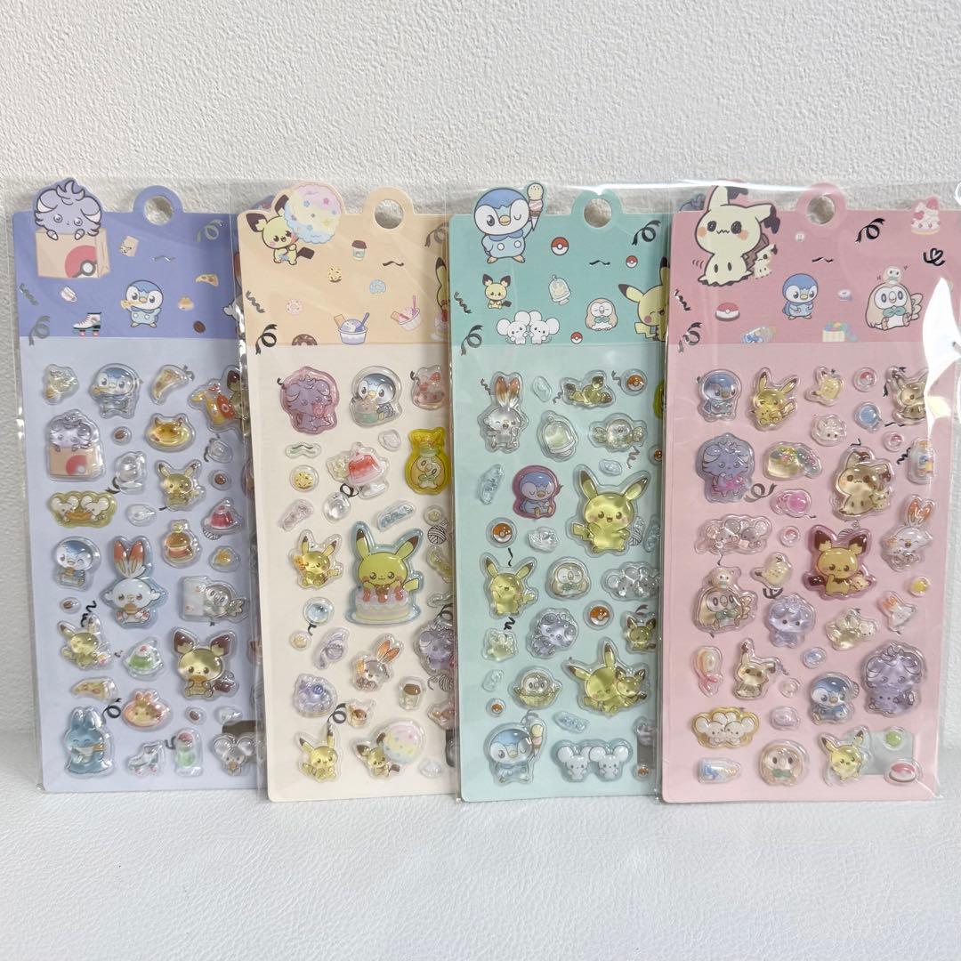 【超豪華☆大容量☆】シールおまとめ35枚セット 立体空気アクリルシールセット