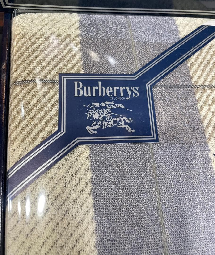▼Burberrys　タオルケット　未使用品