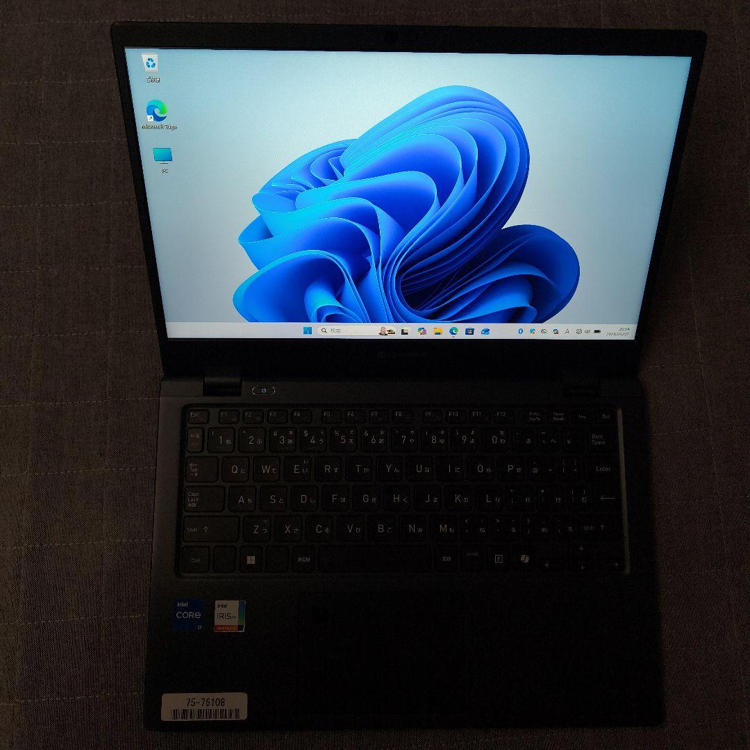 美品 Dynabook 超軽量 爆速 13世代i7 大容量32GB 新品 1TB
