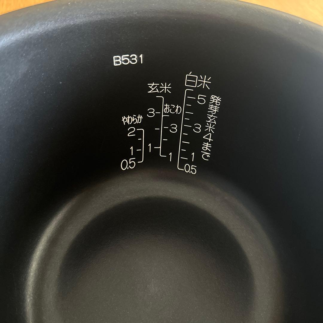 ZOJIRUSHI 象印 圧力IH炊飯ジャー用なべ(内釜) B531-6B