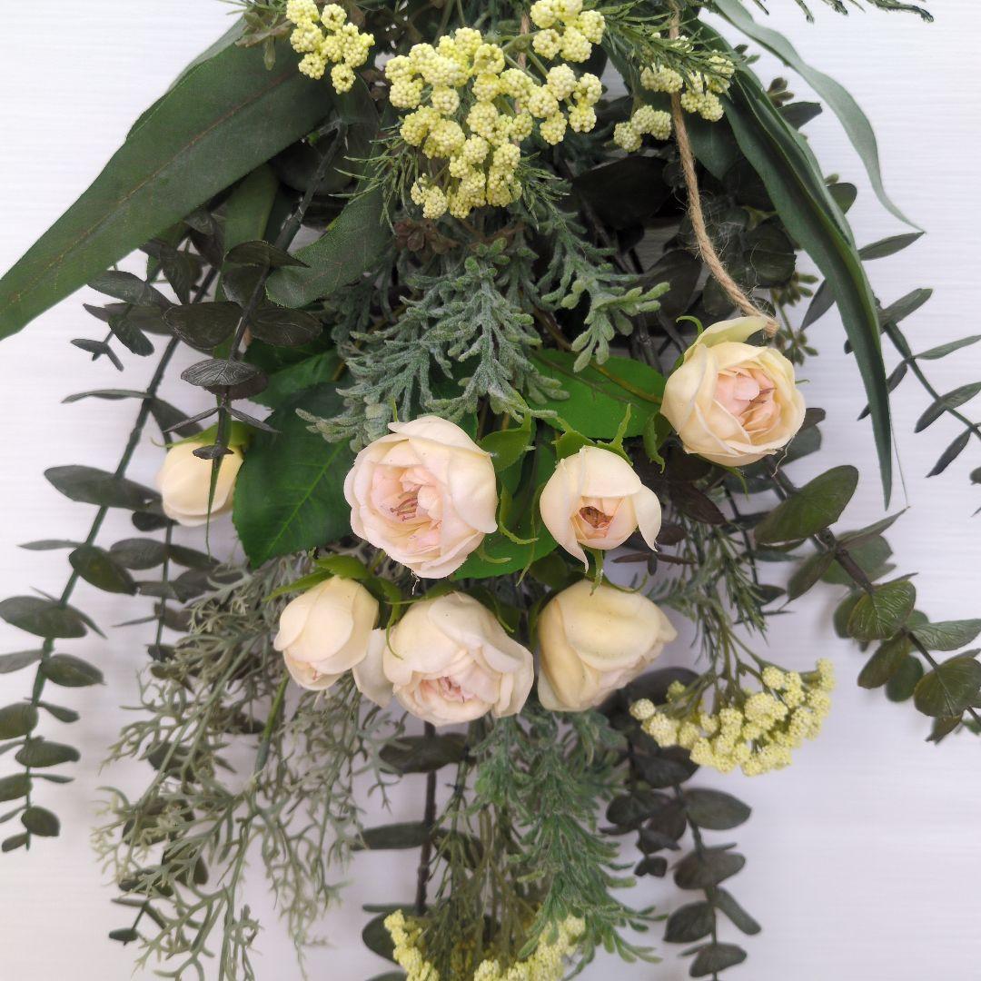 アーティフィシャルフラワースワッグ 60cm×44cm