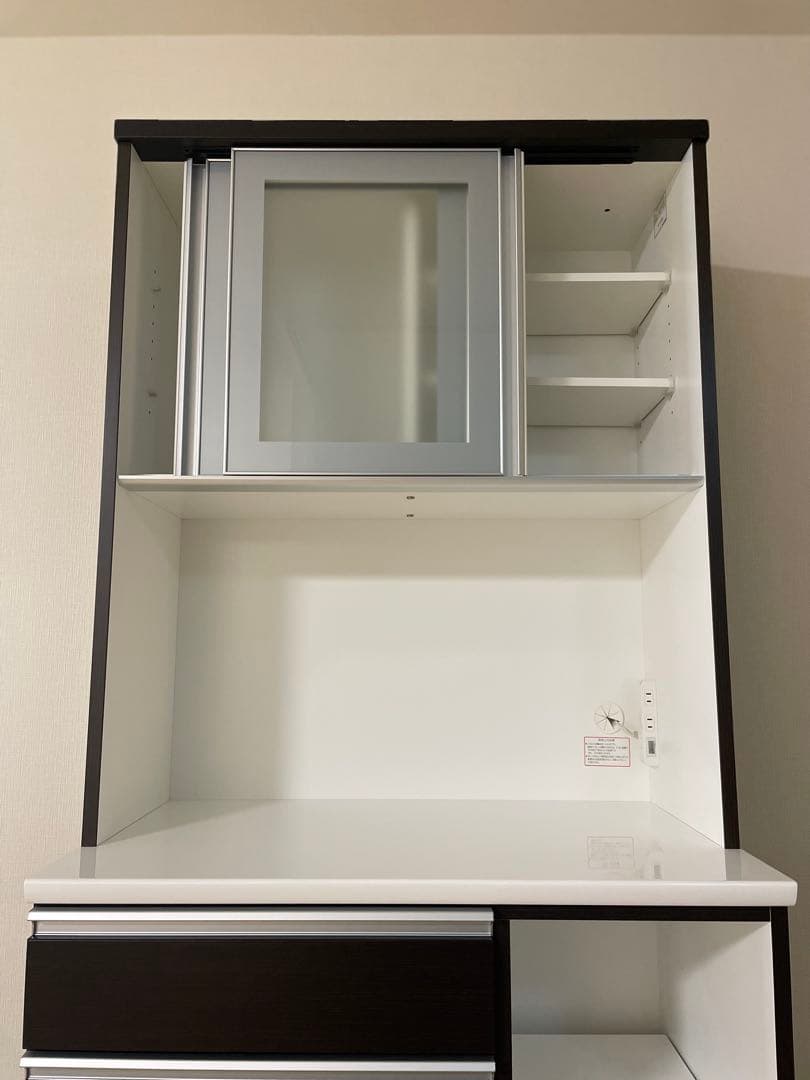 【ニトリ】未使用　カップボード　食器棚　キッチンボード　90 週末特価！