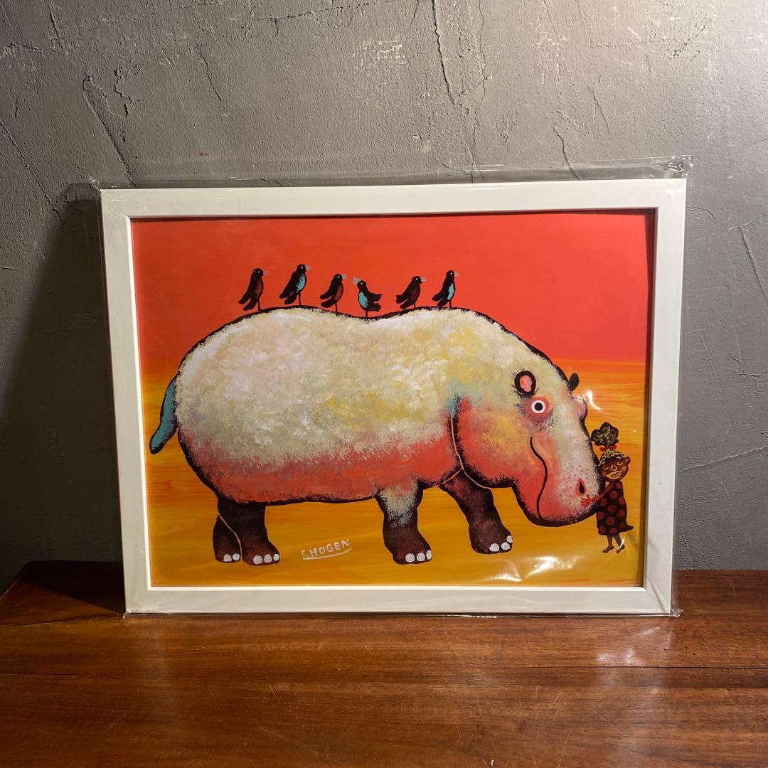 SHOGEN アート10種類まとめ売り 絵画 レプリカ 額装品 A3