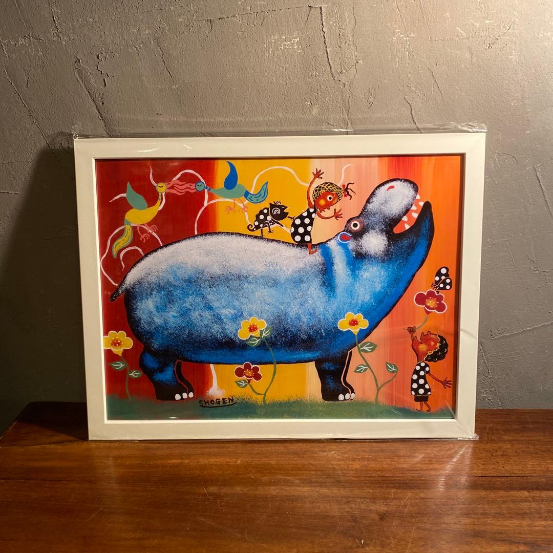 SHOGEN アート10種類まとめ売り 絵画 レプリカ 額装品 A3