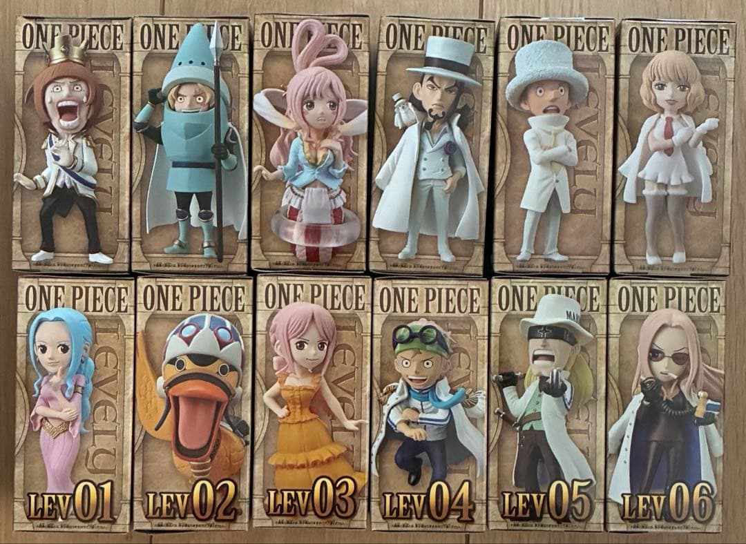 未開封 ワンピース ワーコレ 世界会議1、2 コンプ