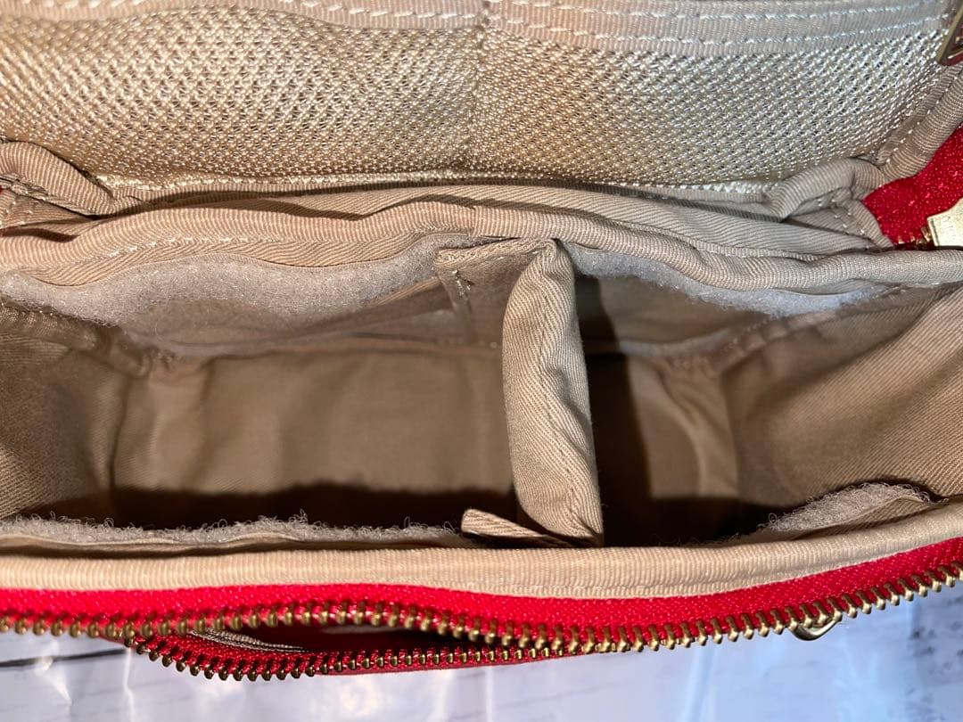 限定モデル！希少Nikon × PORTER コラボ カメラバッグ 帆布 レッド