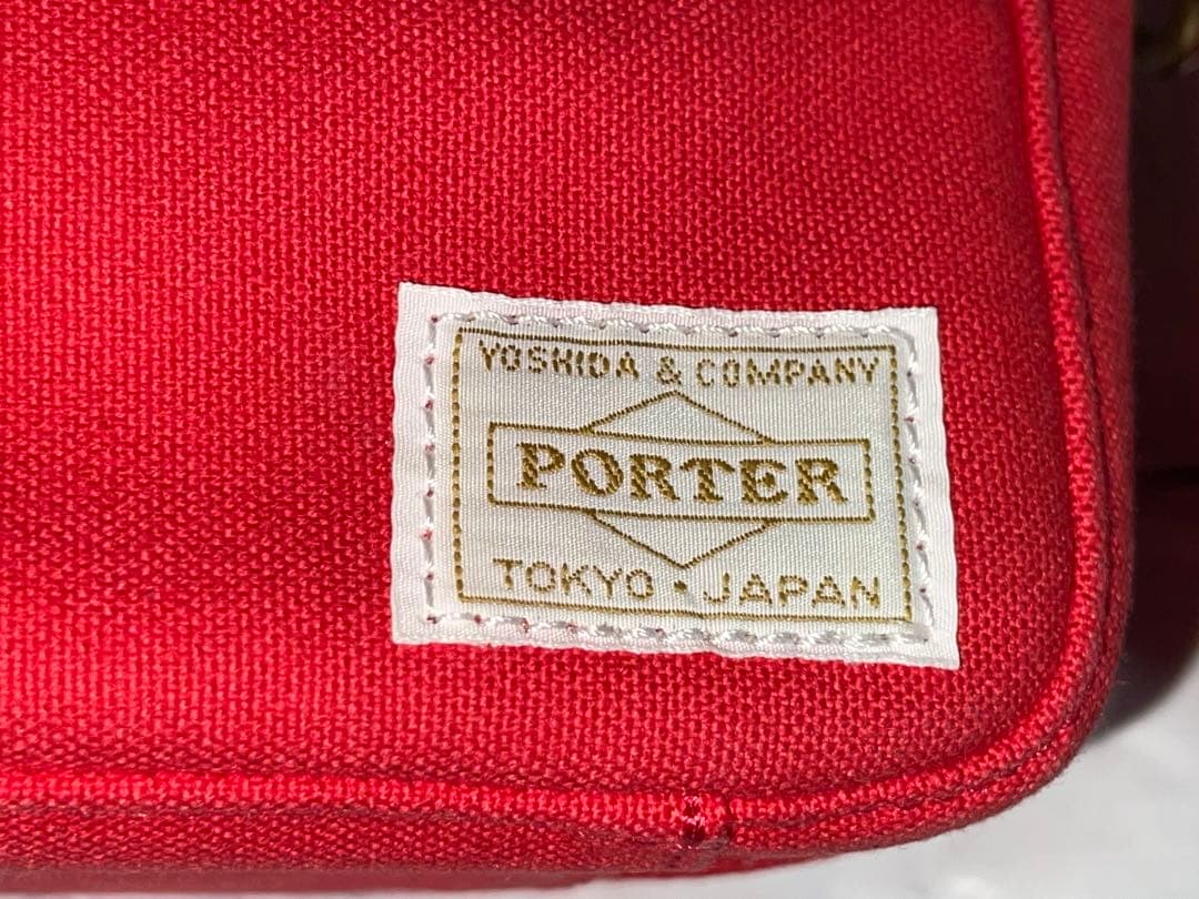 限定モデル！希少Nikon × PORTER コラボ カメラバッグ 帆布 レッド