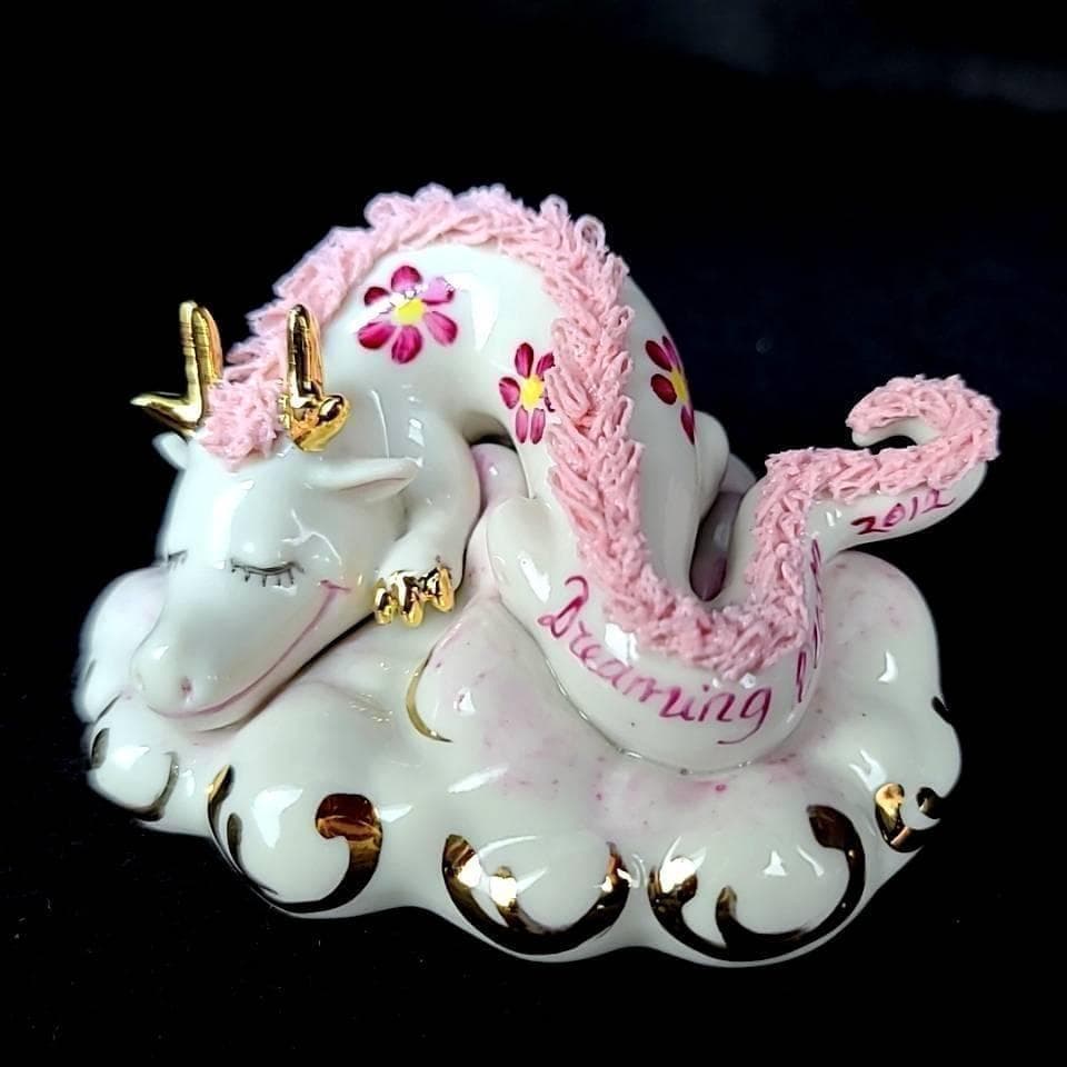 ◇美品◇アイリッシュドレスデン　龍　辰年　ドラゴン　箱つき　置物　干支 2