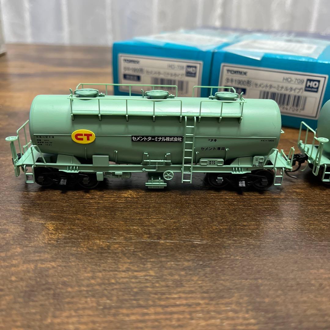 TOMIX HO-709 タキ1900形(セメントターミナルタイプ)完成品×3両
