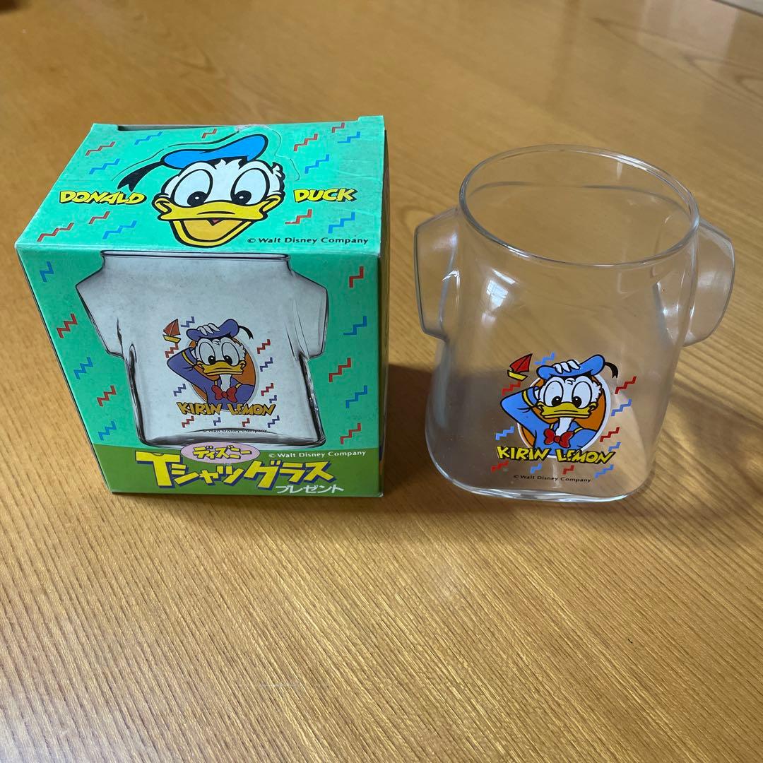 非売品 ディズニー Tシャツグラス ミッキーマウス ドナルドダック 19個セット