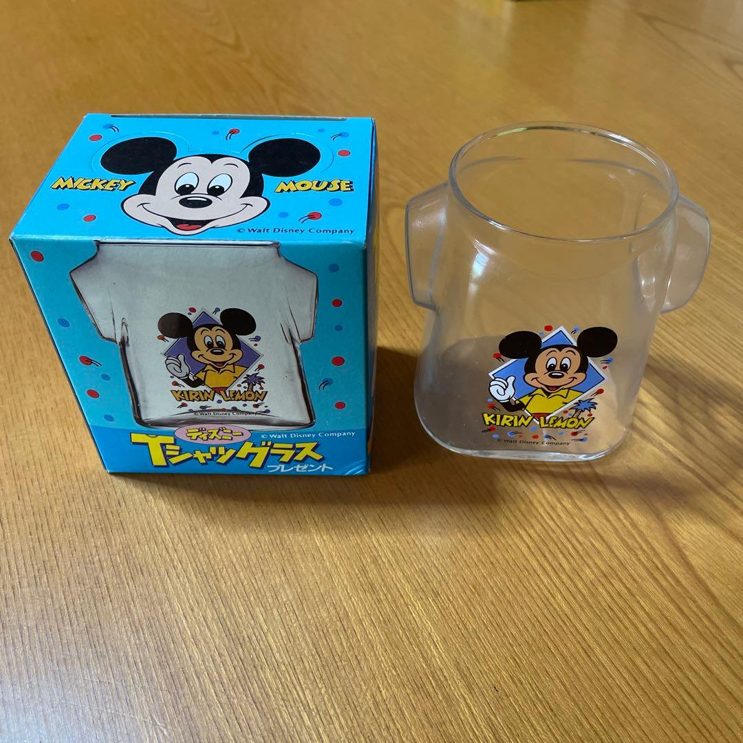 非売品 ディズニー Tシャツグラス ミッキーマウス ドナルドダック 19個セット