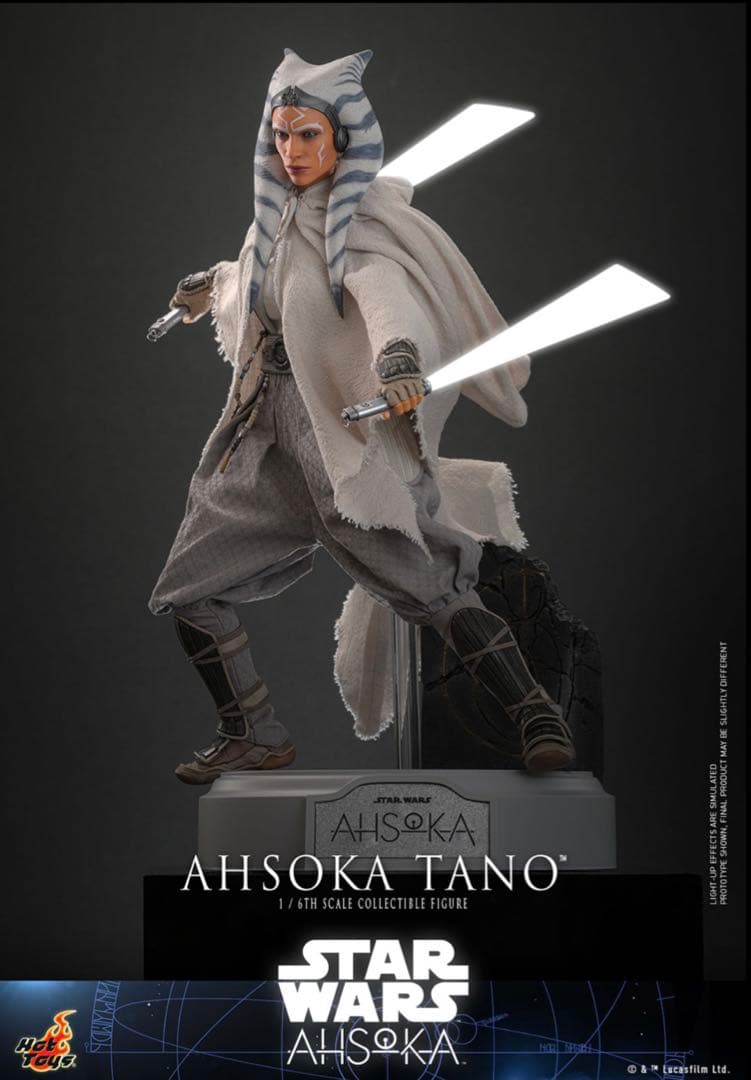 ホットトイズ 1/6 スター・ウォーズ：アソーカ アソーカ・タノ TMS118