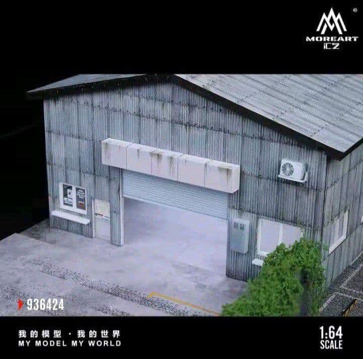 ■1/64【FACTORY　BUILDING　GARAGE】《新品・未使用品》