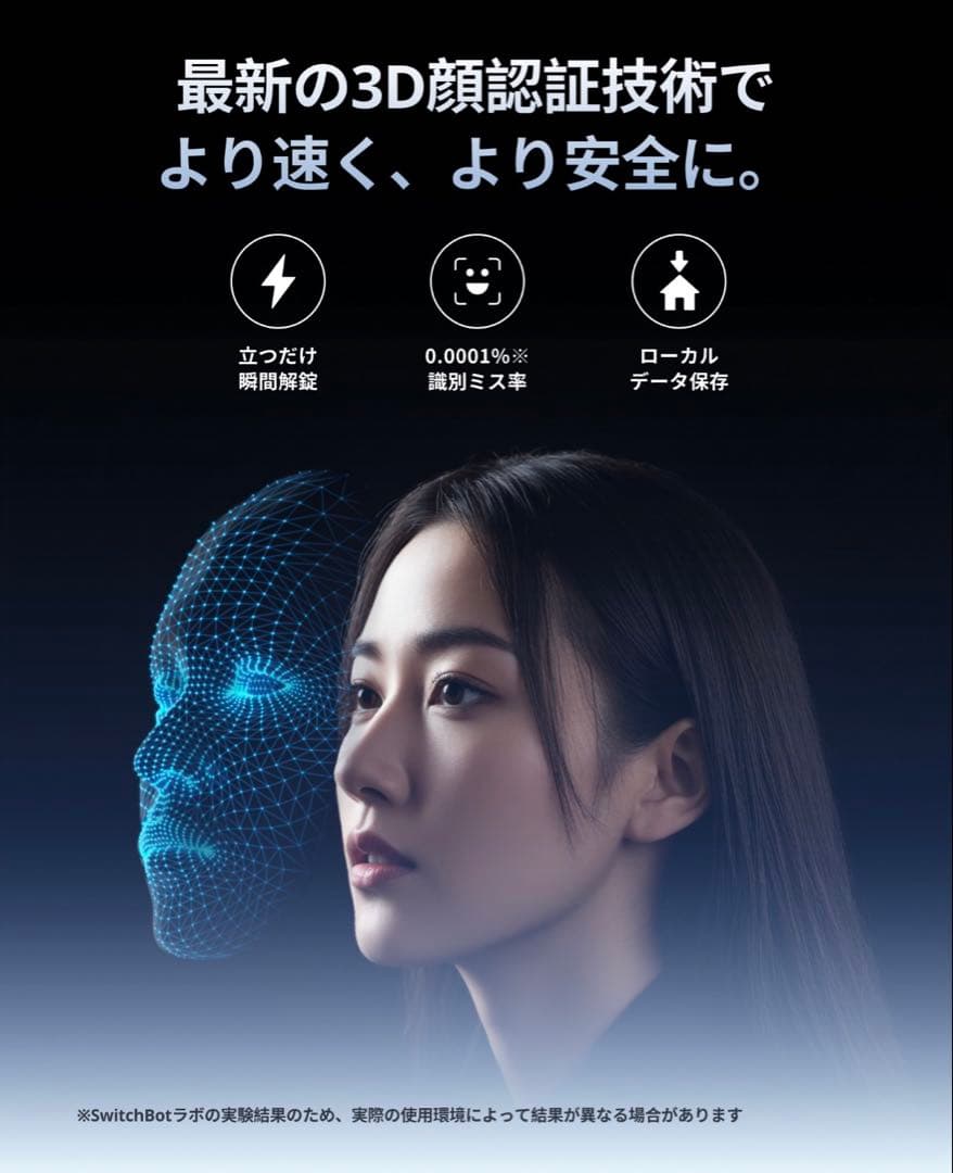 SwitchBot 顔認証パッド　未使用