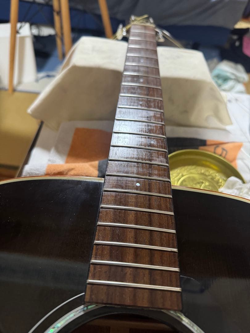 オール単板‼️ヤマハと島村楽器のコラボ‼️FGX865ブラック‼️エレアコ仕様‼️