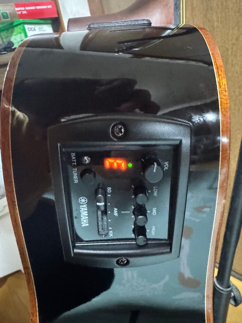 オール単板‼️ヤマハと島村楽器のコラボ‼️FGX865ブラック‼️エレアコ仕様‼️