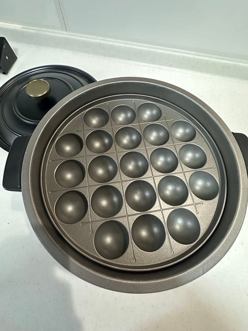 グリル鍋　たこ焼き