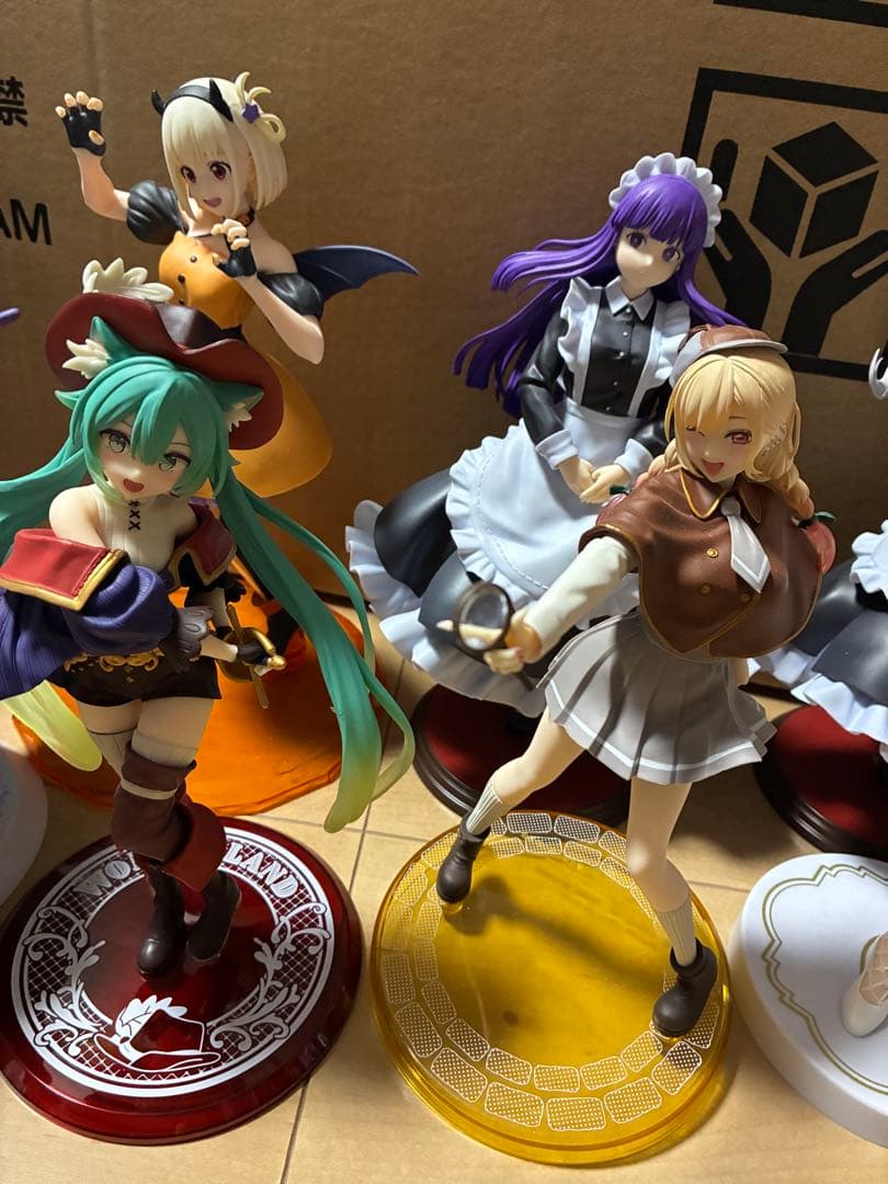 9体美少女フィギュアセット