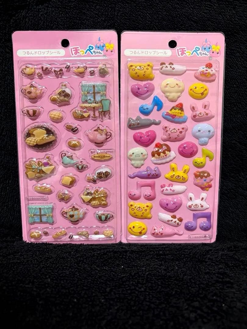 大人の図鑑、ドロップジェリー、ぷくぷくシールなど計24枚　ディズニー、サンリオ