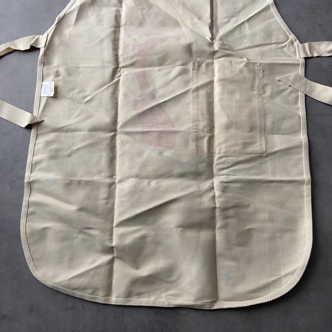 【希少】非売品 当時モノ 小島功 エプロン 昭和レトロ ファンシー AY34