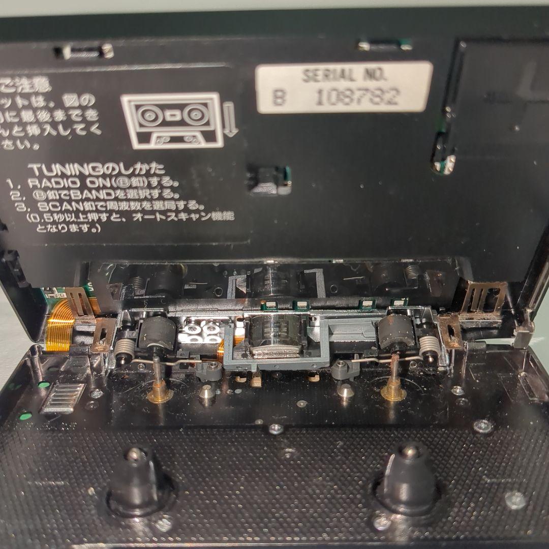 動作未確認　SONY ウォークマン WM-F702　リモコン付　外観美品