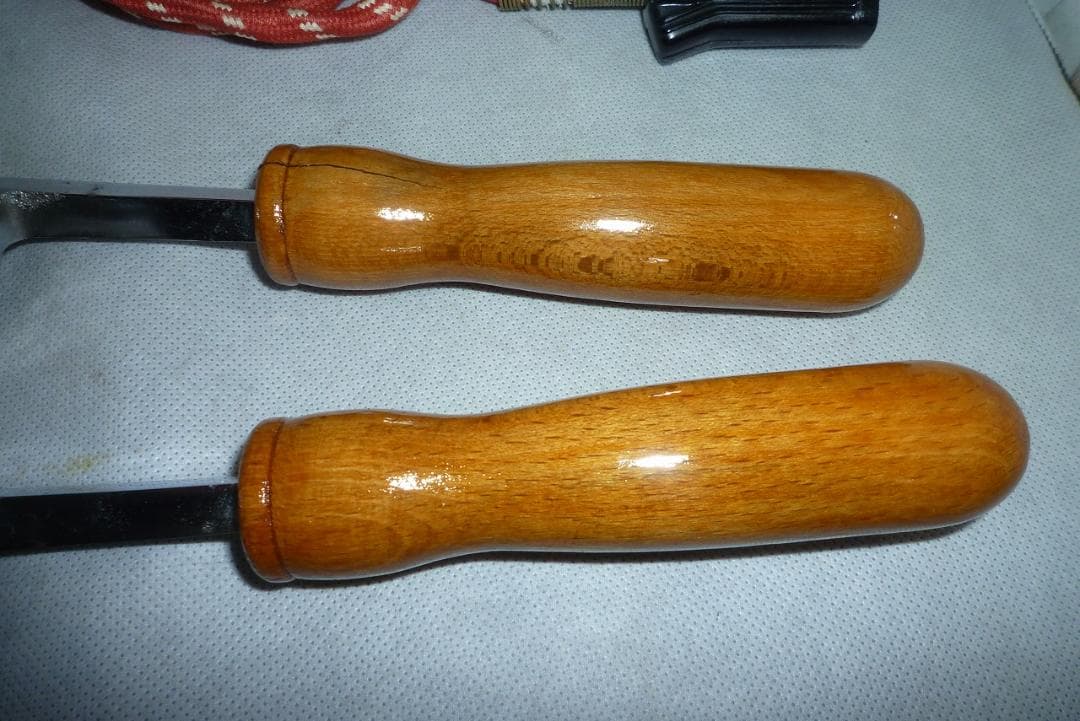 5月6日まてお値引き中　展示未使用品　ハタミシン 和裁こて 和裁コテ　鏝２本付