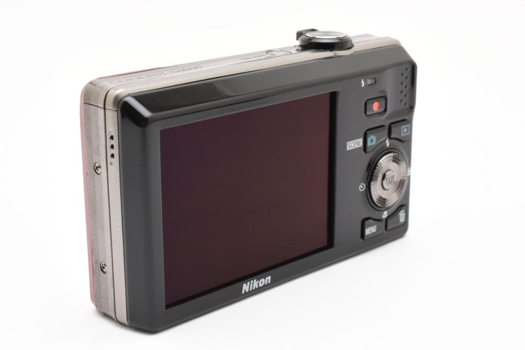 Nikon COOLPIX S6000 レッド コンパクトデジタルカメラ