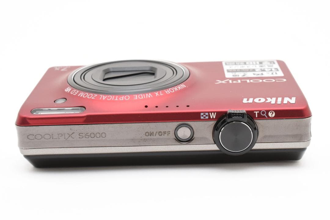 Nikon COOLPIX S6000 レッド コンパクトデジタルカメラ