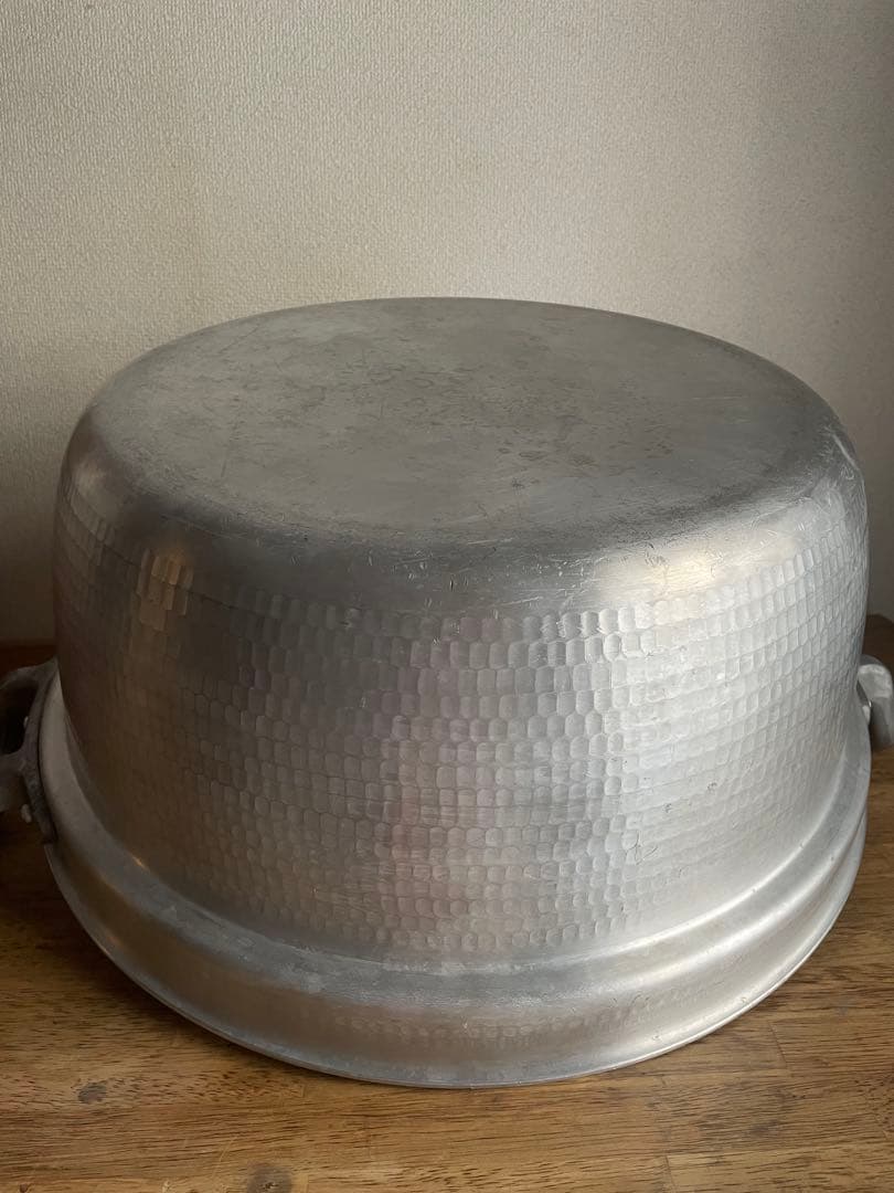 業務用アルミ製打ち出し両手鍋　48ｃｍ