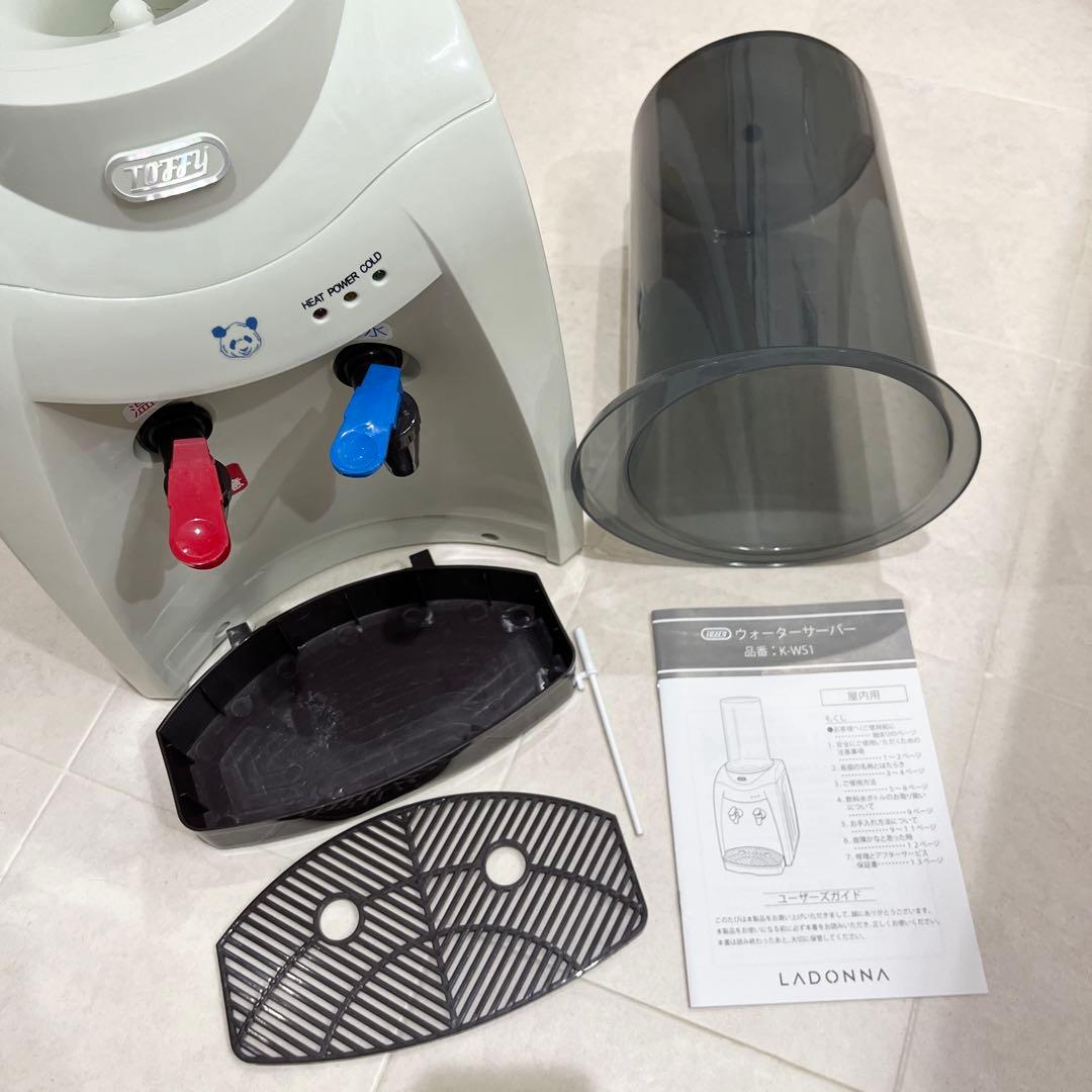 Toffy ❤︎ ウォーターサーバー　ペールアクア　卓上　温冷　家電　浄水器