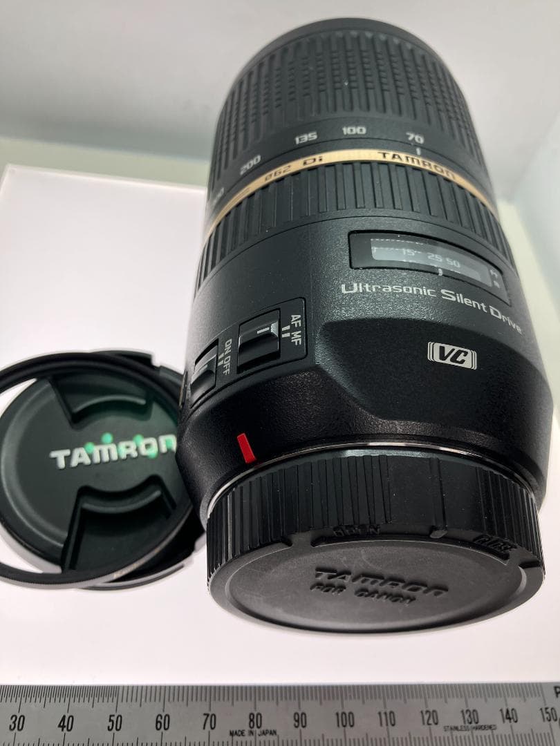望遠　ズームレンズ　タムロン　tamron　SP 70-300mm　キャノン用