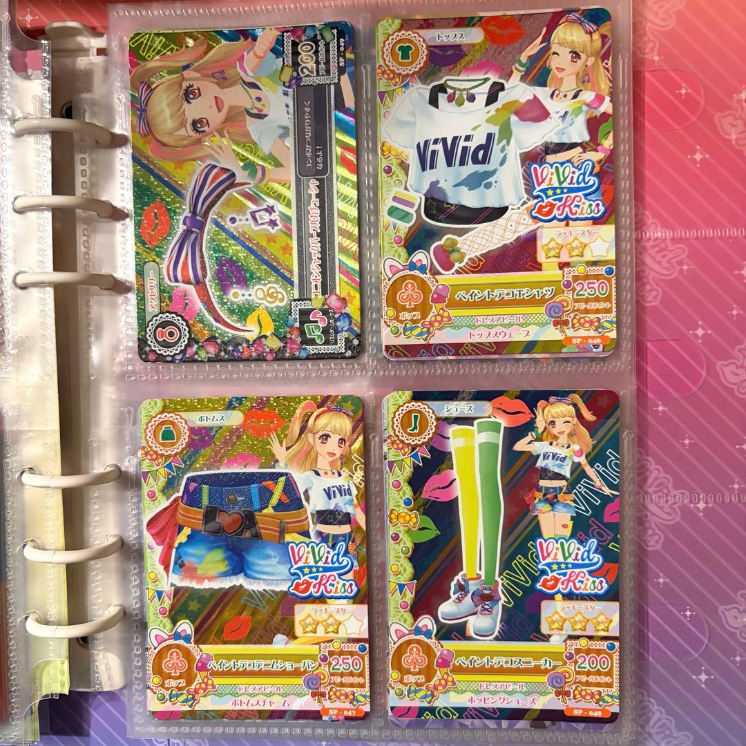 アイカツカード 夏樹みくるvivid♡kiss カードまとめ売り レアカード☆☆