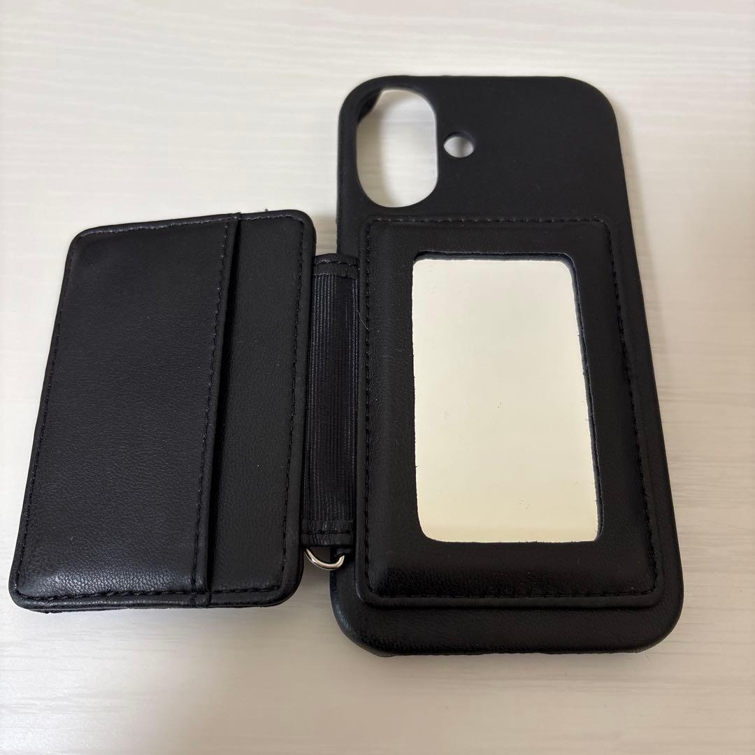 pium iphoneケース/ショルダー 2点セット