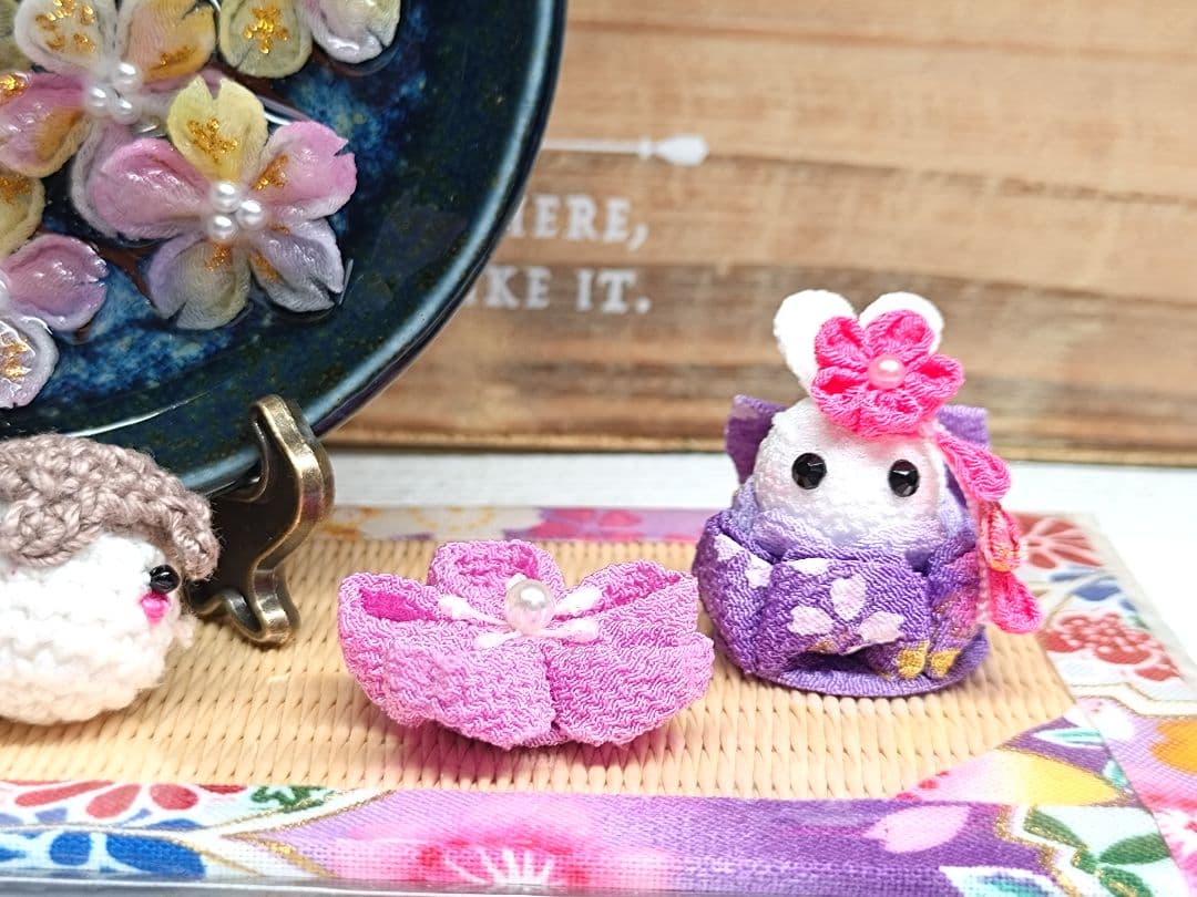 ♥♡桜ウェディング飾り♥色々季節飾り*♡♥固まるハーバリウムペン立て*2個*♡♥