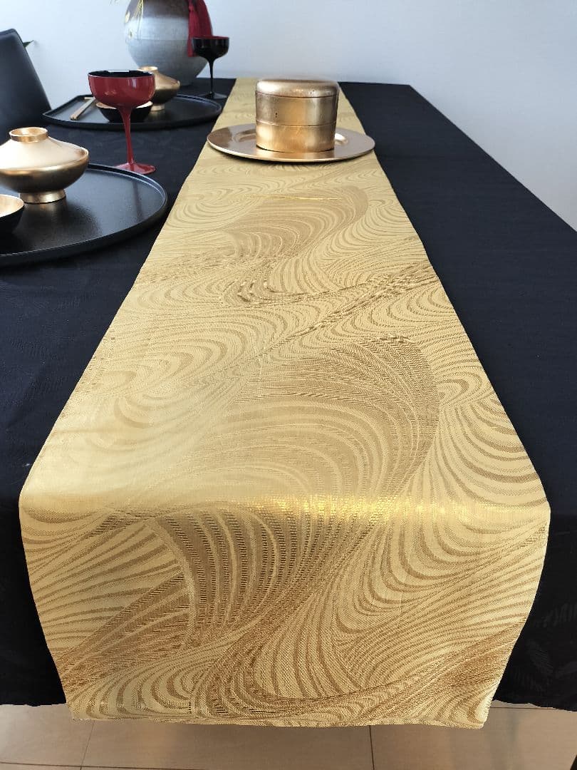 A944★高級‼️全通‼️ひな祭り‼️テーブルランナー2m24cm