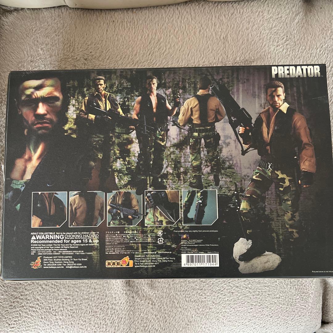 hot toys プレデター　ダッチ少佐　アーノルド・シュワルツェネッガー
