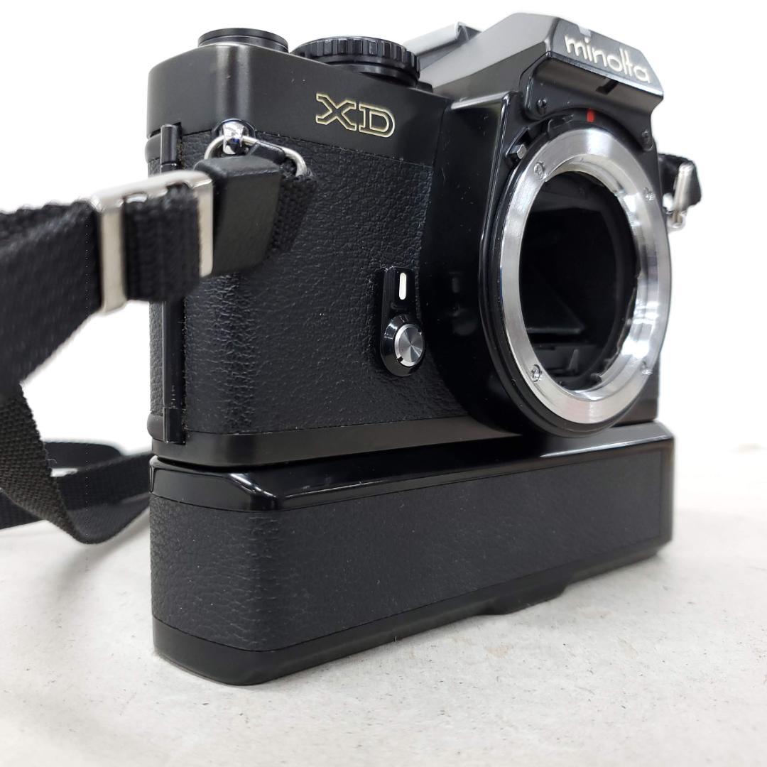 フィルムカメラ Minolta XD +AUTO WINDER D F0123-347-4v p