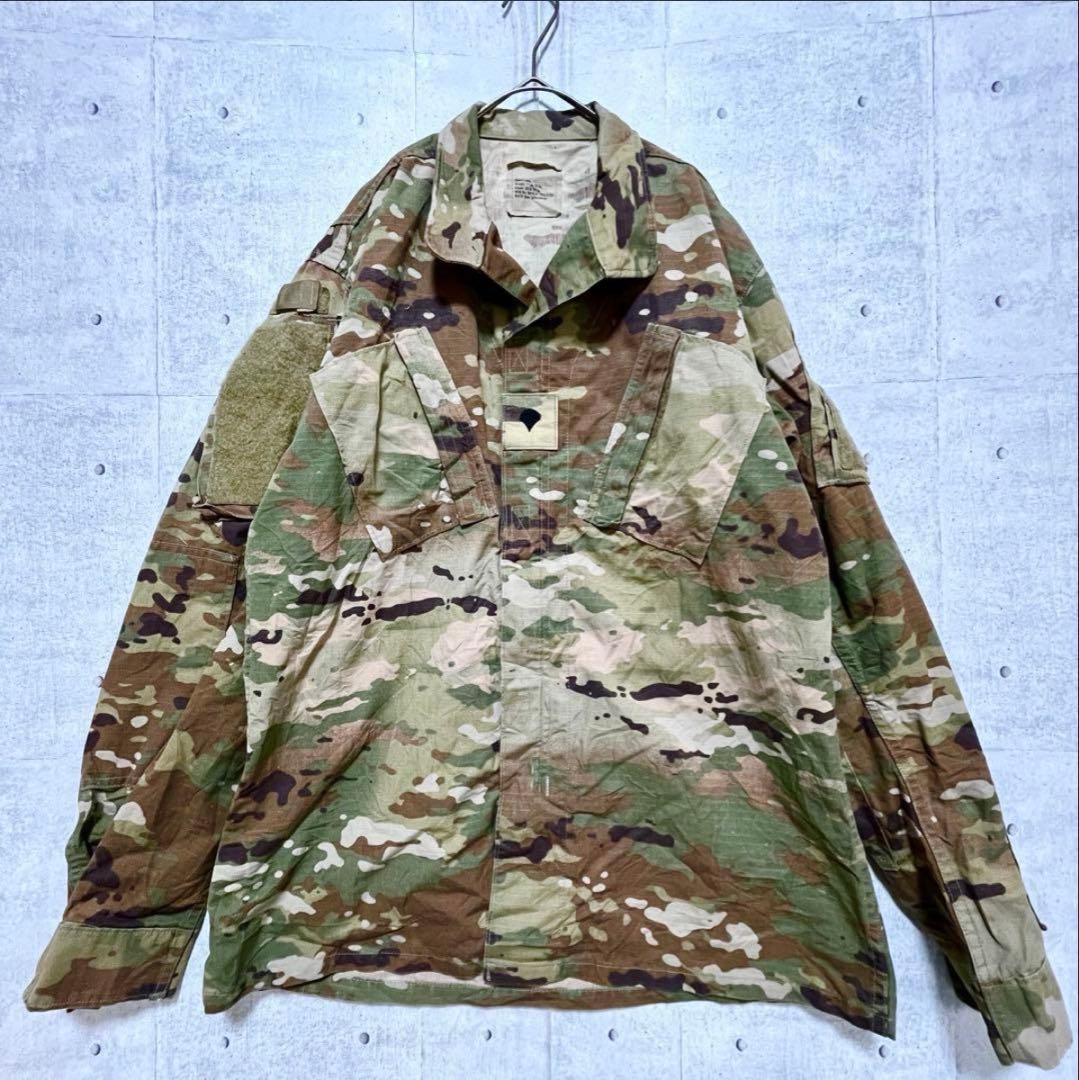 V10-12 米軍実物 マルチカム ミリタリージャケット 迷彩 ウッドランド