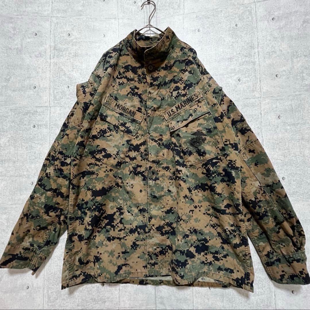 V10-12 米軍実物 マルチカム ミリタリージャケット 迷彩 ウッドランド