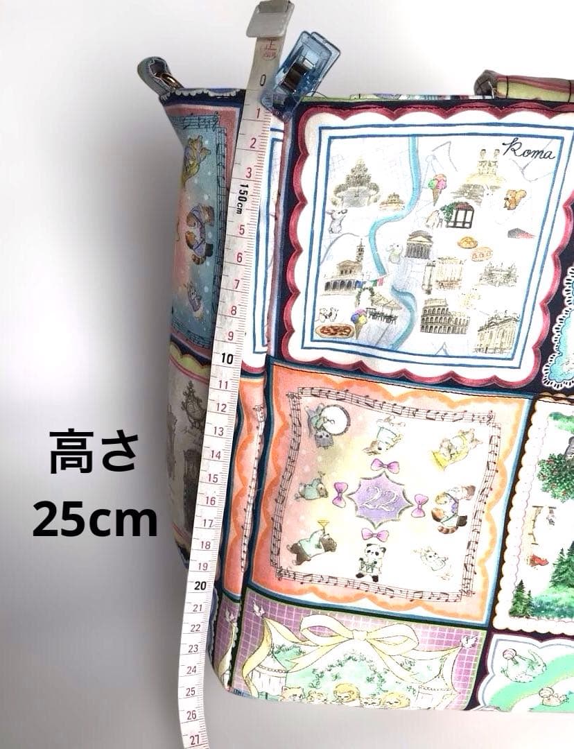 オーダー品　ハンドメイド　トートバッグ　ユキエモン　B5