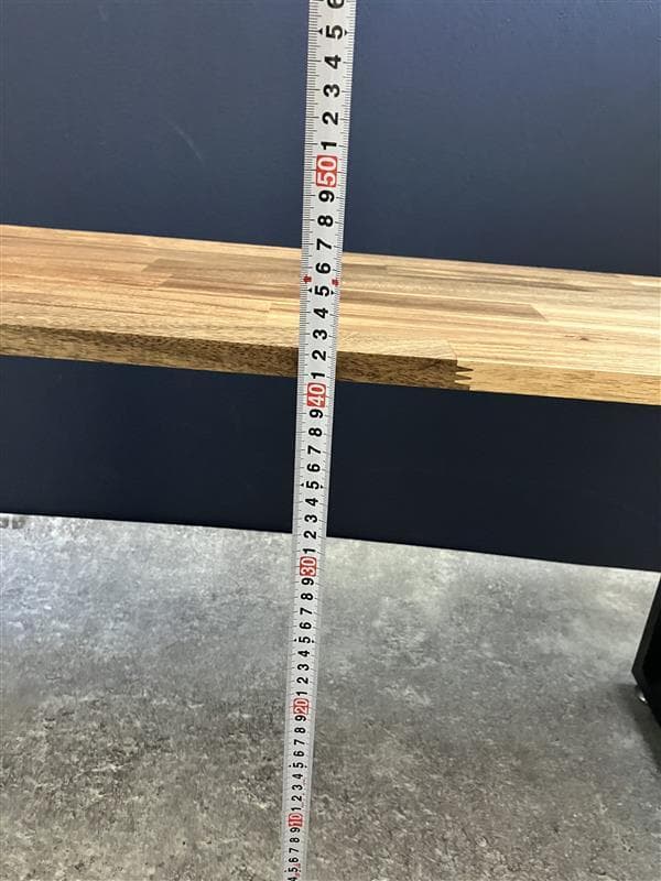 アカシアレクタングルテーブル ■W900~910㎜×D300㎜×H420