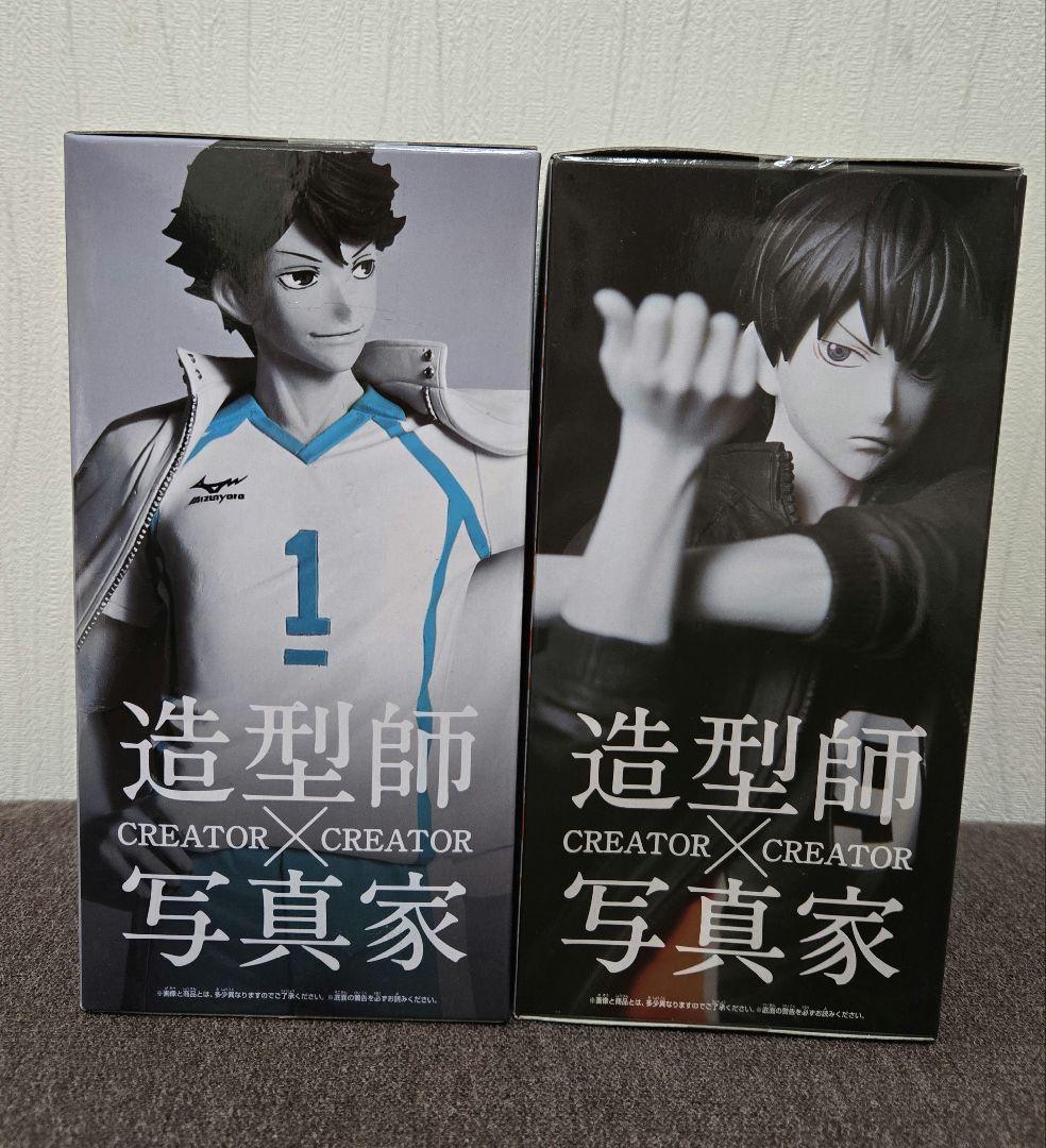 【未開封】 造形師×写真家 フィギュア 影山 及川 特別カラー ハイキュー！！